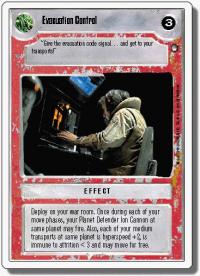 star wars ccg hoth revised evacuation control wb