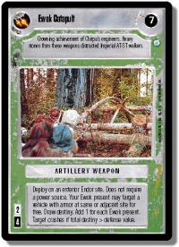 star wars ccg endor ewok catapult