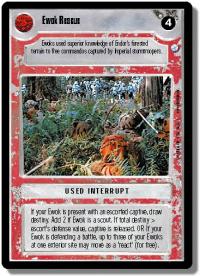 star wars ccg endor ewok rescue