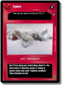 star wars ccg hoth limited exposure