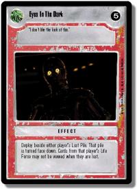 star wars ccg premiere unlimited eyes in the dark wb