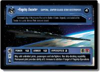 star wars ccg reflections ii foil flagship executor foil