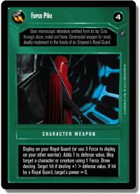 star wars ccg death star ii force pike