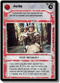 star wars ccg endor free ride