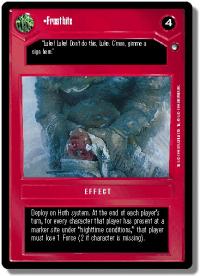 star wars ccg hoth limited frostbite dark