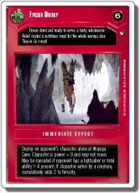 star wars ccg hoth revised frozen dinner wb
