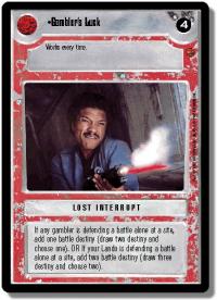 star wars ccg cloud city gambler s luck