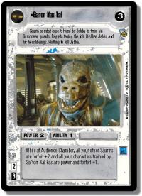 star wars ccg jabbas palace garon nas tal