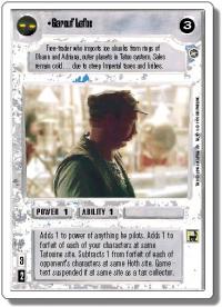 star wars ccg a new hope revised garouf lafoe wb