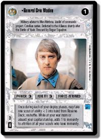 star wars ccg endor general crix madine