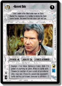 star wars ccg endor general solo