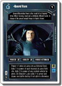 star wars ccg hoth revised general veers wb