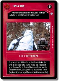 star wars ccg endor go for help