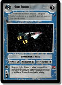 star wars ccg death star ii green squadron 1