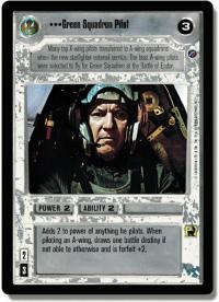 star wars ccg death star ii green squadron pilot