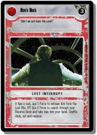 star wars ccg premiere limited han s back