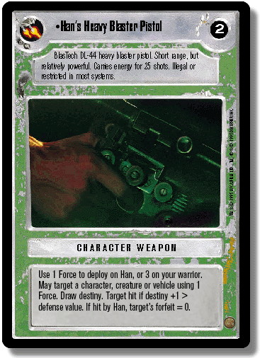 Han's Heavy Blaster Pistol