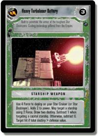 star wars ccg death star ii heavy turbolaser battery light