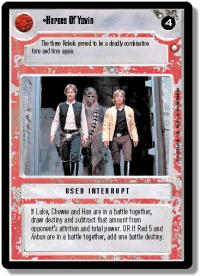 star wars ccg special edition heroes of yavin