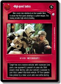 star wars ccg endor high speed tactics