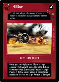 star wars ccg tatooine hit racer