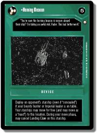 star wars ccg special edition homing beacon