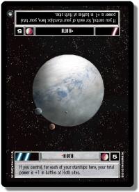 star wars ccg hoth revised hoth dark wb