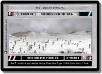 star wars ccg hoth limited hoth defensive perimeter dark