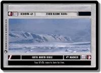 star wars ccg hoth limited hoth north ridge dark