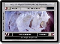 star wars ccg reflections ii foil hoth wampa cave foil