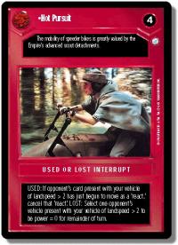 star wars ccg endor hot pursuit