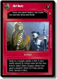 star wars ccg jabbas palace hutt bounty