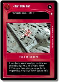star wars ccg special edition i can t shake him