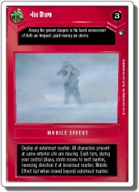 star wars ccg hoth revised ice storm dark wb