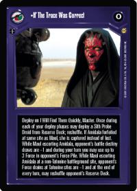 star wars ccg tatooine if the trace was correct