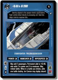 star wars ccg enhanced ig 88 in ig 2000