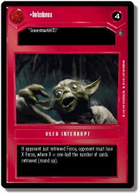 star wars ccg dagobah revised imbalance wb