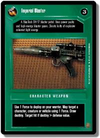 star wars ccg premiere limited imperial blaster