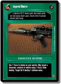 star wars ccg premiere unlimited imperial blaster wb