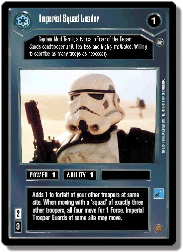 Imperial Squad Leader