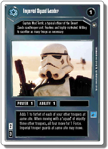 Imperial Squad Leader (WB)