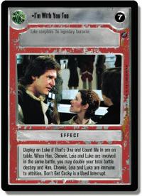 star wars ccg death star ii i m with you too