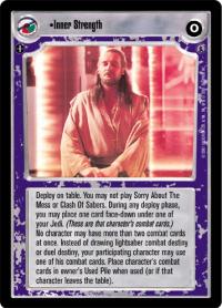 star wars ccg reflections iii premium inner strength