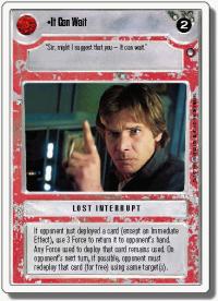 star wars ccg hoth revised it can wait wb
