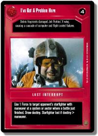 star wars ccg premiere limited i ve got a problem here