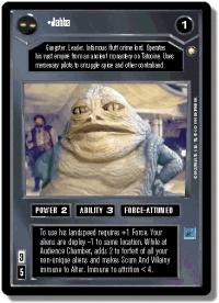 star wars ccg special edition jabba