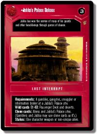 star wars ccg jabbas palace jabba s palace sabacc dark