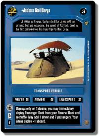 star wars ccg jabbas palace jabba s sail barge