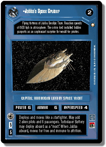 Jabba's Space Cruiser