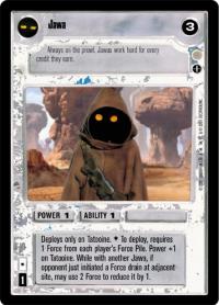 star wars ccg coruscant jawa light